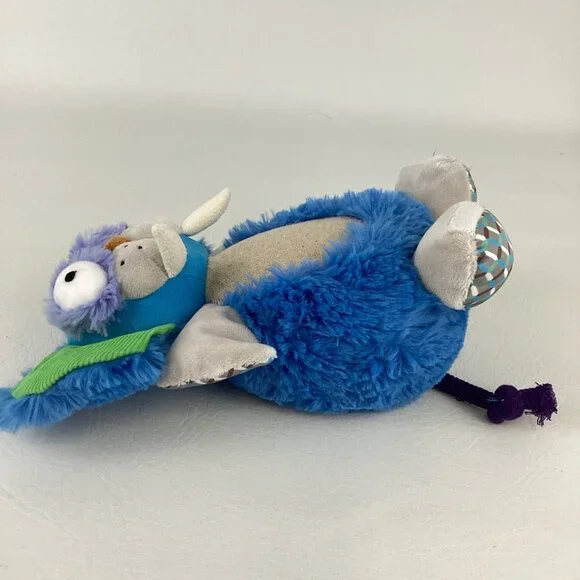 Gus Toothy Tusked Rus Plush Bean Bag Stuffed Animal Shaker Rattle Inklings Baby - Picture 5 of 7